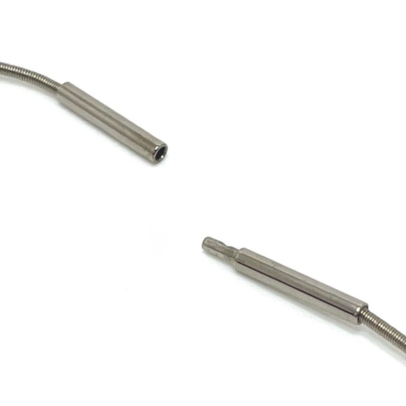 Hermes H cube Necklace Orange x Silver - Picture 8 of 9